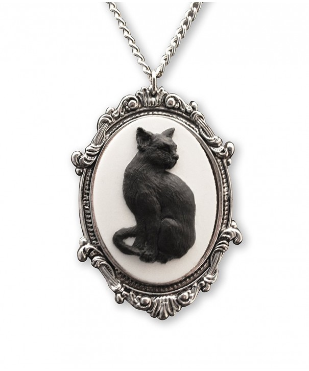 Antique Silver Finish Pendant Necklace