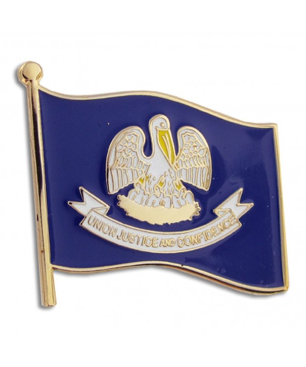 PinMarts Louisiana State Enamel Lapel