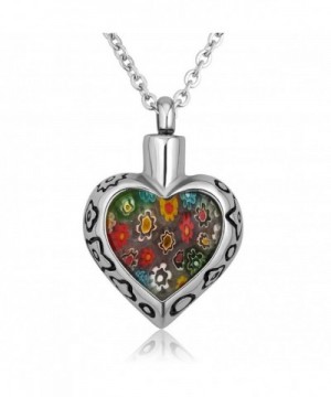 Locket Colorful Necklaces Cremation Jewelry