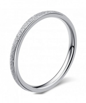 Womens Stainless Finish Wedding Engagement