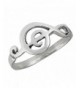 925 Sterling Silver Musical Treble