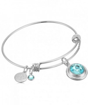 Halos Glories Crystal Silver Bracelet