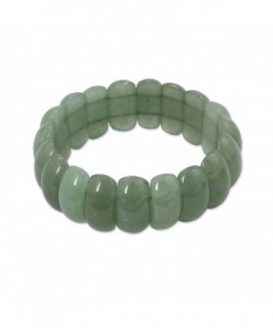 NOVICA Aventurine Beaded Bracelet Naturally