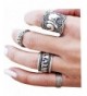 Sunscsc Vintage Silver Elephant Knuckle