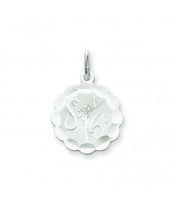 Sterling Silver Sweet Sixteen Charm