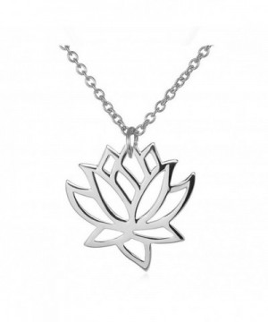 Beautiful stainless necklace hollow pendant