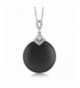 Sterling Silver Zirconia Pendant Necklace