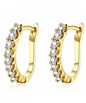 Stylish Jewelry Crystals Leverback Earrings