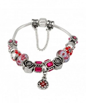 ARINLA Elegant Flowers Braclet Jewelry