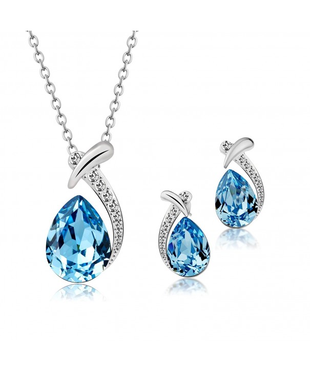 T400 Jewelers Waterdrop Necklace Swarovski