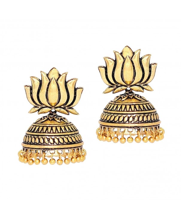 Bollywood Oxidised Traditional Jewelry Earrings