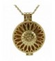 Sunflower Necklace Essential Fragrance Aromatherapy