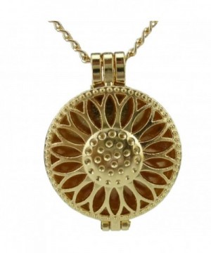 Sunflower Necklace Essential Fragrance Aromatherapy