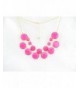 Rounds Double Statement Fashion Necklace
