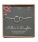 Mother Daughter Bracelet Sterling interlocking