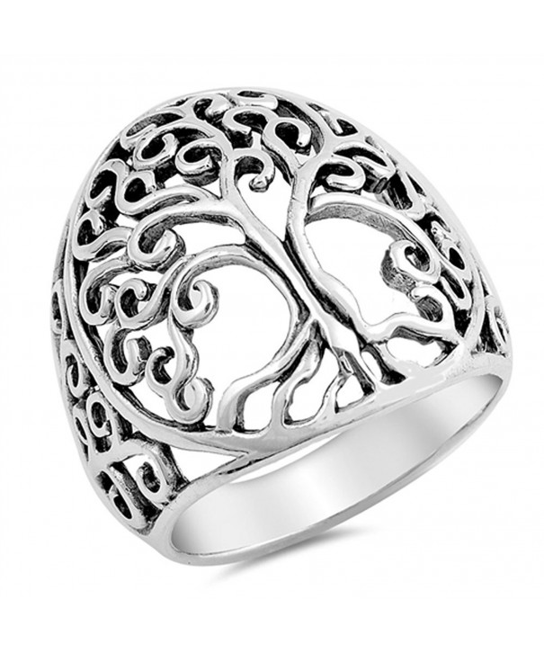 Filigree Sterling Silver Vintage Cutout