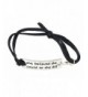 Ha Believed Inspirational Leather Bracelet