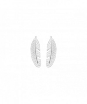 Boma Sterling Silver Feather Earrings