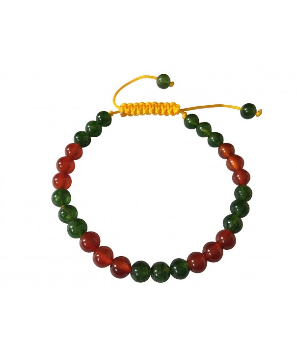Tibetan Green Bracelet Meditation Carnelian