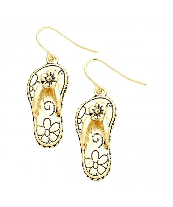 Liavys Filigree Flip Flop Fashionable Earrings