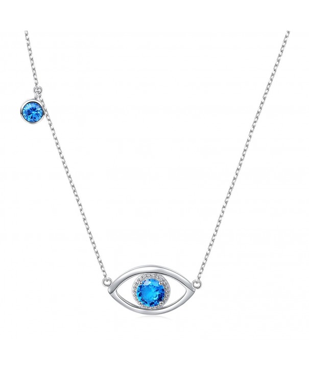 Necklace Sterling Silver Cubic Zirconia
