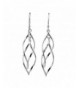 Sterling Silver Double Elongated Earrings