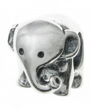 Sterling Silver Elephant European Bracelets