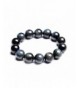 Women Obsidian Rainbow Beads Bracelet