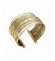 Hammered Bunch Gold Fashion Bracelet