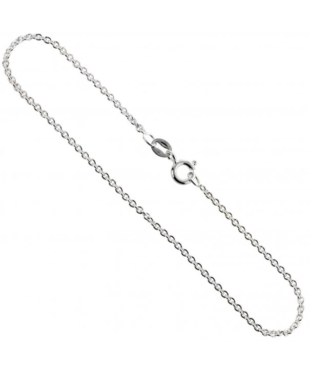 Sterling Silver Cable Necklace Nickel