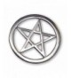 Gothic Pentacle Jacket Polished Silver