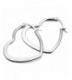 INBLUE Womens Stainless huggie Earrings