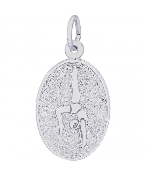 Rembrandt Charms Gymnast Sterling Silver