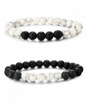 LOYALLOOK Matching Bracelets Natural Bracelet