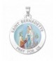 PicturesOnGold com Saint Bernadette Religious Medal