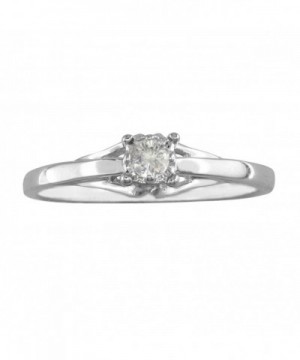 Sterling Silver Classic Diamond Promise