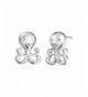 Octopus Earrings Jewelry Piercing Friends