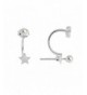 Wicary Sterling Silver Barbell Earring