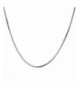 Sterling Silver Chain Necklace 0 7mm