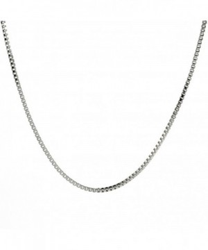 Sterling Silver Chain Necklace 0 7mm