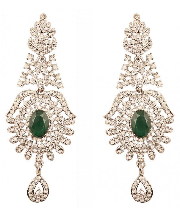 Touchstone Hollywood Glamour crystals earrings