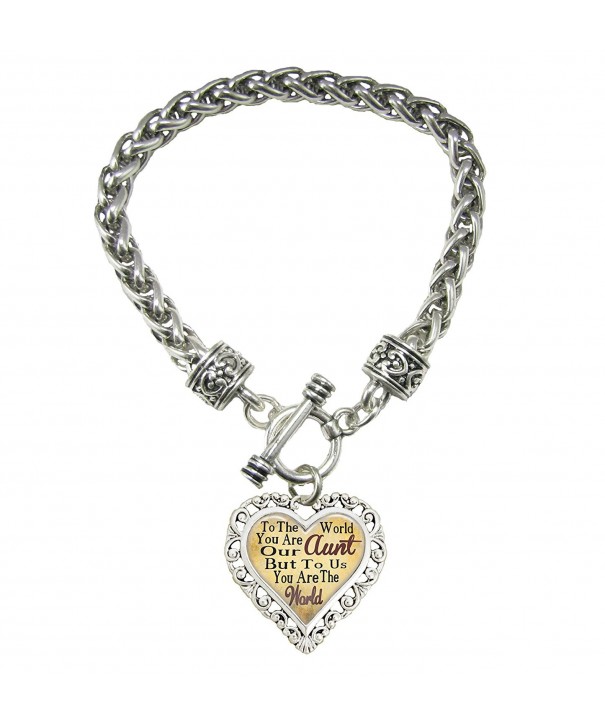 Silver Toggle Bracelet Jewelry Auntie