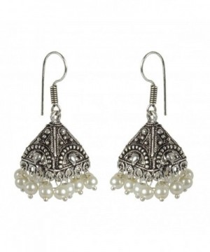 MuchMore Oxidized Earrings Partywear Jewelry