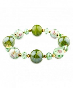 Francesca Collection Green Murano Bracelet