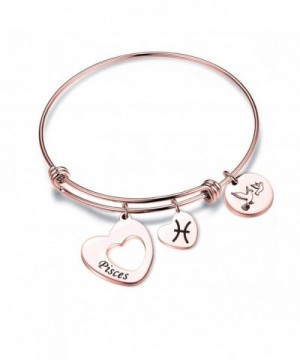 Maofaed Zodiac Constellation bracelet Pisces Rose