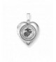 Sterling Silver Marine Corps Locket