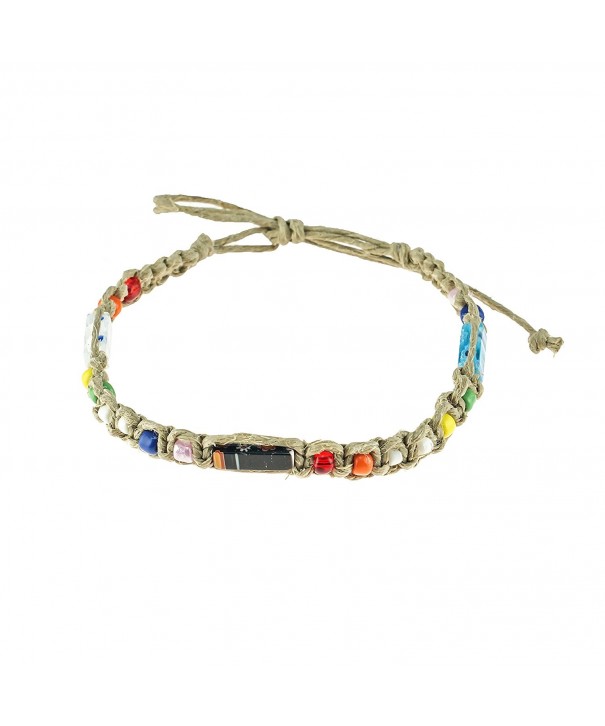 Anklet Bracelet Multi Venetian Murano