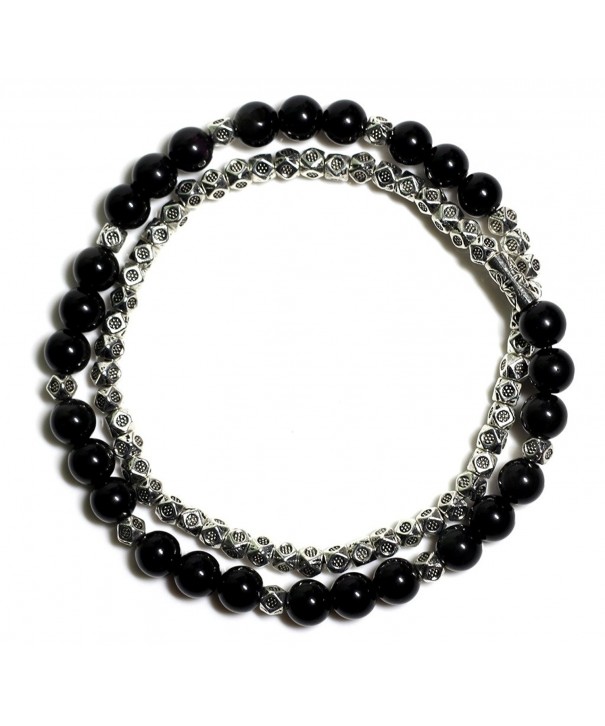 Raviga Handmade Gemstone Bracelet Obsidian