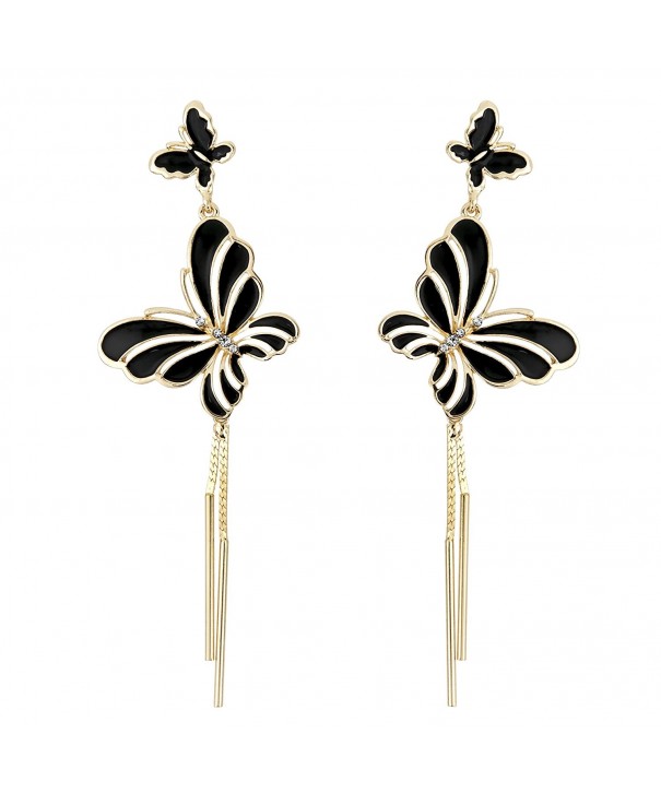 Lova Jewelry Butterfly Dangle Earrings