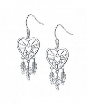 Sterling Catcher Feather Forever Earrings